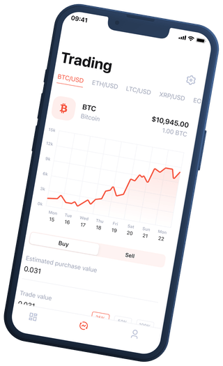 Interfaz de la plataforma Total Intelesór para negociación automática de criptomonedas